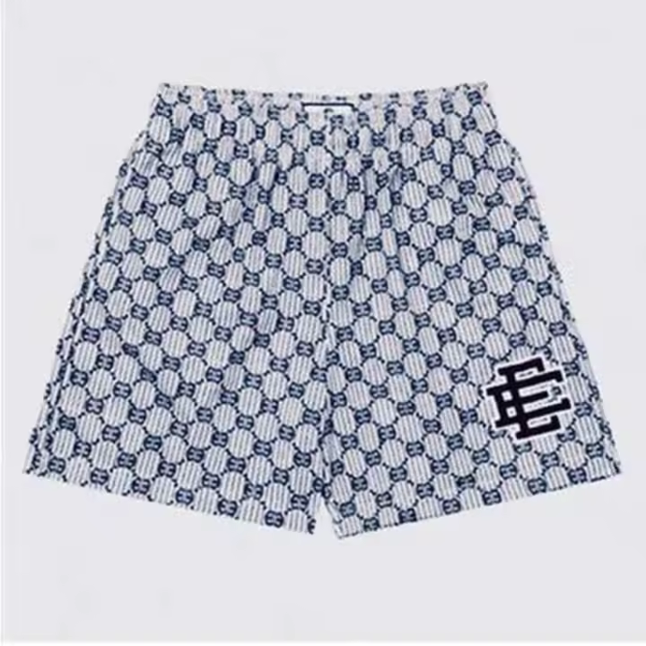 Eric Emanuel, Pantalones cortos de malla transpirables para deportes casuales de verano, pantalones cortos para correr para hombre EE - 1