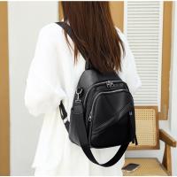 2025 nueva mochila de cuero casual para mujer, mochila de viaje versátil de estilo extranjero de gran capacidad - details 7