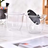 Maceta transparente de plástico con autorriego para jardín interior - details 4