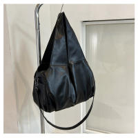 Bolso de gran capacidad de las mujeres de la primavera nueva moda simple retro bolso de mano nicho bolso de hombro - details 37