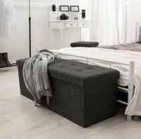 Taburete Plegable Armario de Almacenamiento Rectangular con 110x38x38cm - details 6