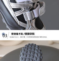 Estudiantes masculinos y femeninos primavera y otoño nueva malla de suela suave zapatos deportivos para niños medianos y pequeños zapatos de papá de suela suave antideslizante resistente a la suciedad - details 4