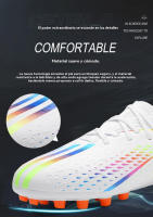 Zapatos de fútbol nuevos de verano, duraderos, con absorción de impactos. Disponibles para tacos largos y cortos. - details 3