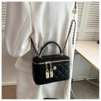 Bolso pequeño Popular de este año para mujer, novedad de verano 2025, bolso de mano acolchado con cadena, bolso de hombro tipo bandolera con caja versátil - details 15