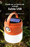 Linterna luz solar Portátil jardin exterior multifunción camping carpa regalo Luz de emergencia led - details 10