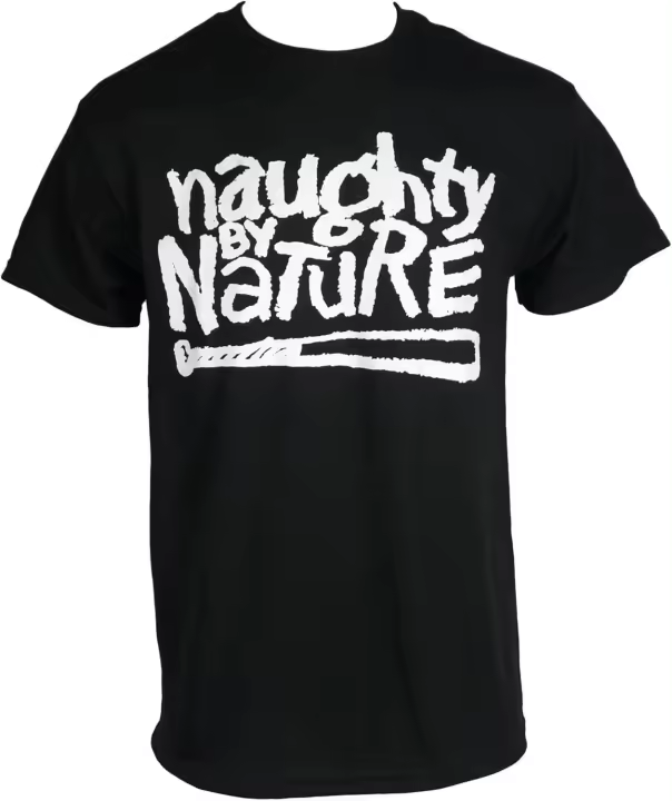Camiseta negra con Logo OG para hombre, Naughty by Nature - 1