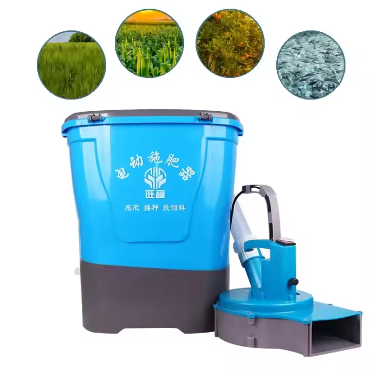 Esparcidor de fertilizante eléctrico, aplicador automático de fertilizante, herramientas eléctricas de jardín, pulverización de fertilizante - 1