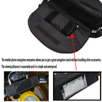 Bolsa de manillar impermeable para motocicleta Triumph 800 1200 Tiger accesorios de producción de encaje superior - details 1