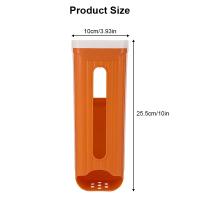 Organizador de Cocina con Almacén de Bolsas de Basura Estante de Almacenamiento de Plástico para Hogar con Cubierta de Zapatos Accesorios de Cocina Especiales - details 1
