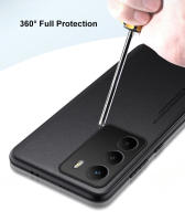 Funda de cuero PU de lujo para Realme 14X 5G, cubierta trasera de silicona mate, protección total a prueba de golpes para teléfono Realme14X. - details 6