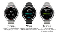 Ivanony Reloj Inteligente Pantalla AMOLED Resistente al Agua Compassa de Presión de Aire - details 2