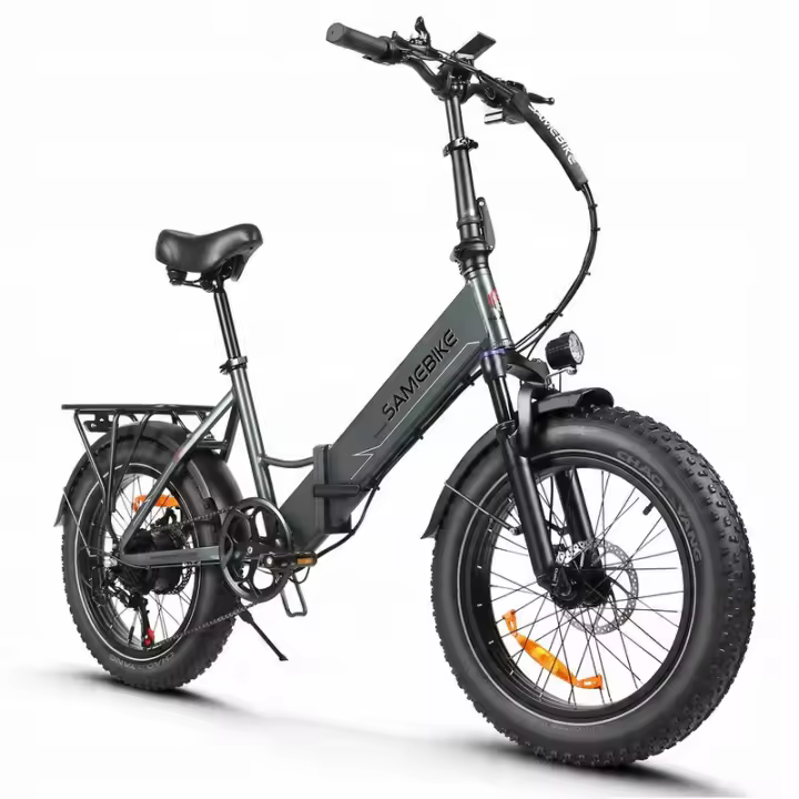 Samebike LOTDM200-II bicicleta eléctrica 750W 40HP/H 80HP 624WH Plegable NFC gris - 1
