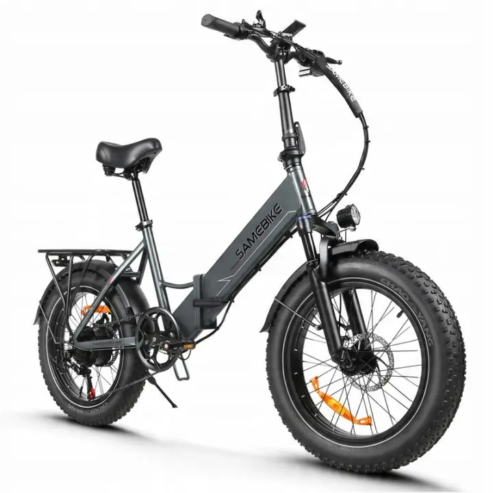 Samebike LOTDM200-II bicicleta eléctrica 750W 40HP/H 80HP 624WH Plegable NFC gris - 1