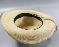 Sombrero de paja hueco de alta calidad para hombre, gorra plegable de playa de ala ancha, talla grande de hueso grande, sombrero Fedora con protección solar de 58CM, 60CM y 62CM - details 17
