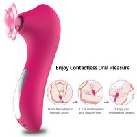 Succionador de clítoris, vibrador de succión de vagina, estimulador de vacío de clítoris femenino ​ Juguetes sexys para pezones para adultos 18 producto masturbador para mujeres - details 2