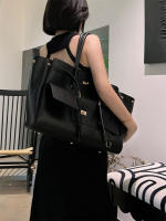 Bolsa de mano Neutral Spice Girl, nueva, de gran capacidad, para viajes diarios, de cuero, estilo punk, con cierre y asa de ala. - details 23