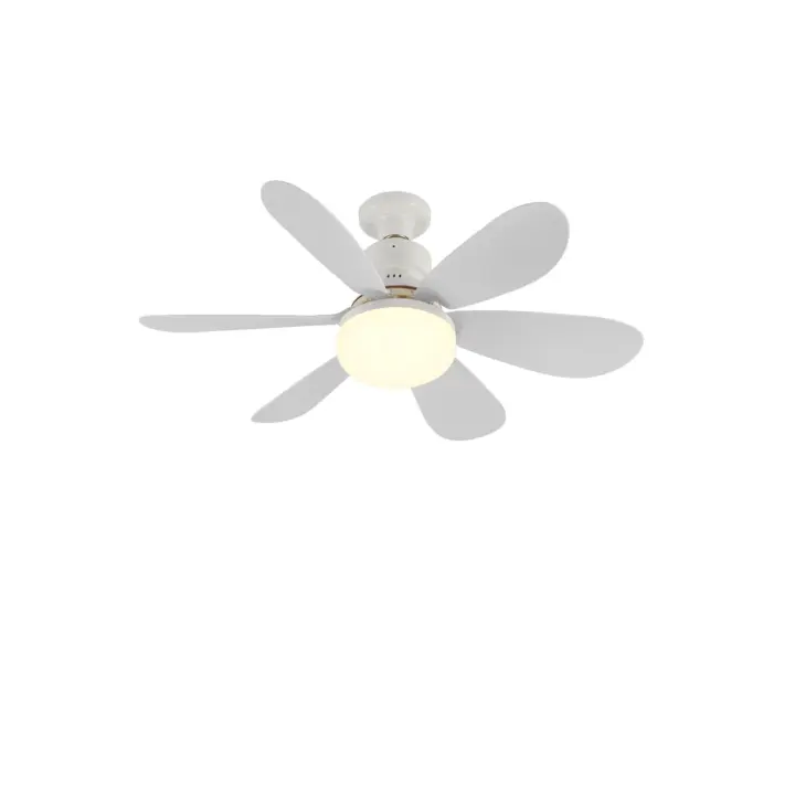 Ventilador de techo silencioso con luz LED y control remoto Ventilador de techo eléctrico de 30 W/40 W con pantalla E27 Ahorro de energía Certificado RoHS - 1