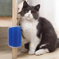 Peine extraíble para mascotas, cepillo de frotamiento para esquina de gato, peine de masaje para depilación de mascotas, suministros para mascotas - details 1
