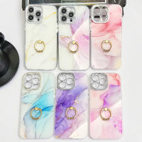 Funda con soporte de anillo para Apple iPhone 16 15 14 Pro Max, de mármol de alta calidad, IMD, PC, a prueba de golpes. - details 0