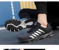 Zapatillas de correr transpirables para hombre, zapatos informales antideslizantes de gran tamaño, cómodos para caminar y trotar, Unisex - details 16
