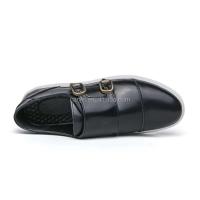 Nueva calidad al por mayor, zapatos de vestir negros de primavera, diseño de hebilla, zapatillas formales informales para hombres después del trabajo, fábrica de Wenzhou - details 4