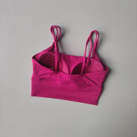 Chaleco deportivo para yoga y estiramientos, resistente a golpes, secado rápido, acolchado, material de nailon, ropa deportiva para mujeres. - details 13