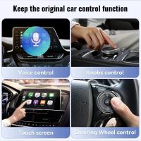 Mini 2 en 1 con cable a adaptador inalámbrico Carplay Android Auto Smart Car AI Box - details 3