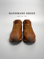 Botas casuales de caña media de gama alta, zapatos deportivos de piel de vaca de cuero genuino para hombres - details 14