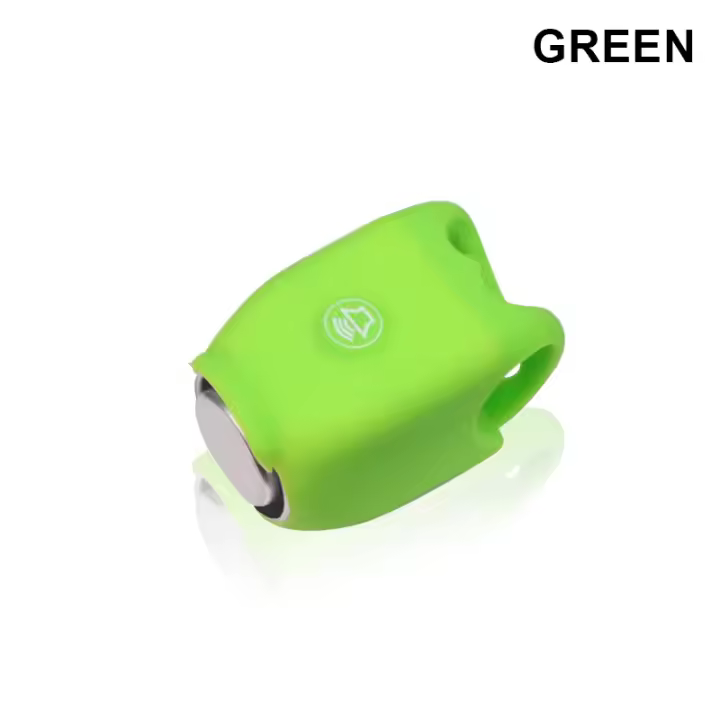 Timbre para bicicleta eléctrica, bocina de 120 dB, resistente a la lluvia, manillar de ciclismo de montaña, anillo de carcasa de Gel de sílice, campanas portátiles para bicicleta de carretera, accesorios - 1