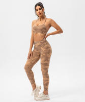 SHINBENE Sujetador Deportivo de Yoga para Mujeres con Estampado Camuflaje Diseño de Espagueti y Tirantes Delgados Fitness Gimnasio XS-XL - details 18