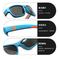 Nuevas gafas de sol polarizadas deportivas para niños, gafas de sol de silicona para montar al aire libre para niños - details 4