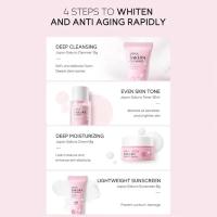 Sakura-Conjuntos y kits para el cuidado de la piel con suero limpiador, crema para ojos, crema con esencia, productos de belleza para mujeres, juegos de regalo, Kit de viaje de rutina - details 11