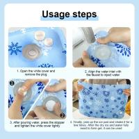 Estera refrescante para mascotas, Gel de hielo, almohadilla portátil para dormir para perros y gatos, estera de cama fría duradera a prueba de humedad para perros pequeños y grandes - details 1