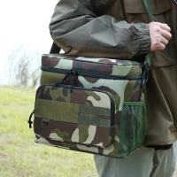 Bolsa térmica táctica de alta capacidad para hombre, fiambrera con aislamiento para exteriores, bolsa de almuerzo duradera con aislamiento a prueba de fugas para trabajo, comida Ca - details 13