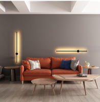 Lámpara LED de pared larga para interiores, iluminación moderna para dormitorio, sala de estar, sofá, fondo, candelabro de pared para decoración del hogar, mesita de noche - details 6