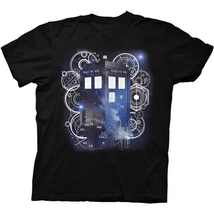 Camiseta de Doctor WHO para adulto, camiseta de serie de TV Space Tech - 1