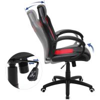 Silla de Escritorio de Oficina Ergonómica Regulable con Ruedas, Azul, 79 x 65 x 33 - details 26