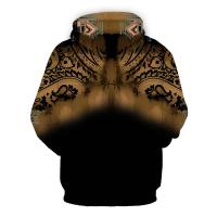 Sudadera con capucha de manga larga estampada para hombre, ropa deportiva de moda - details 7