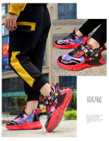 Zapatillas de correr de marca para niños y niñas, zapatos de baloncesto transpirables, zapatillas deportivas de suela gruesa antideslizantes - details 9