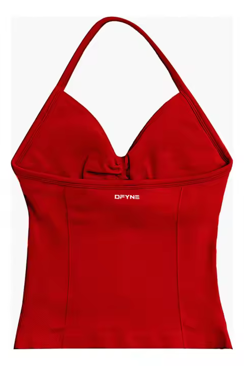 Top Deportivo Dfyne Impact con Tirantes Largos para Mujer, Chaleco Sin Costuras - 1