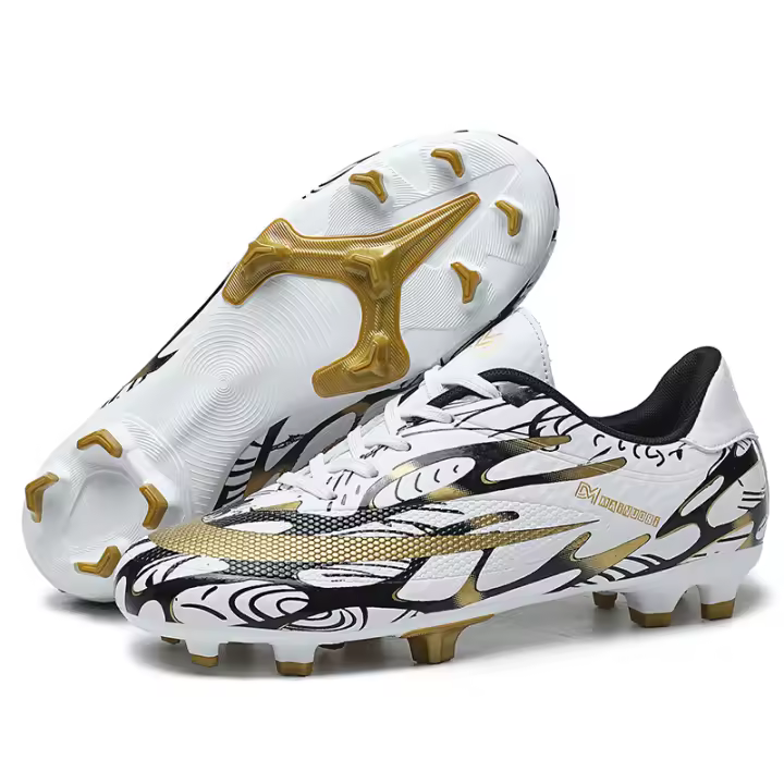 Tacos de fútbol para niños y niñas, zapatos de fútbol para césped AG/FG - 1