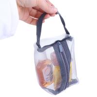 Bolsa de aseo transparente, bolsa de viaje con cremallera, bolsa de maquillaje, bolsa de cosméticos para mujer, bolsa de almacenamiento para el cuidado de la piel, bolsa de almacenamiento coreana - details 7