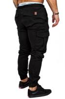 Pantalones deportivos elásticos sueltos para hombre con encaje, pantalones con entrepierna abierta, moda casual - details 14