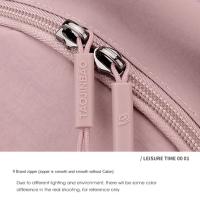 Bolsa de almacenamiento de nailon para teléfono móvil, bolso redondo pequeño informal de gran capacidad, Color sólido, estilo coreano, bolso de hombro individual para estudiantes - details 14