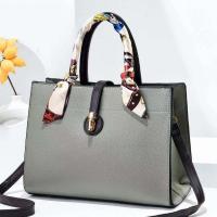 Nuevo bolso grande de Color sólido, accesorios de bufanda de seda de cuero suave, bolso oblicuo informal, bolso de mujer - details 0