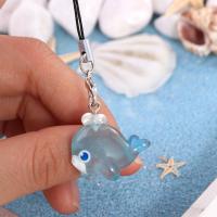 Cordón de cadena para teléfono con forma de pez, llavero de criatura marina, cuerda colgante para teléfono, cadena para teléfono móvil con estrella de mar Kawaii, joyería para teléfono - details 2