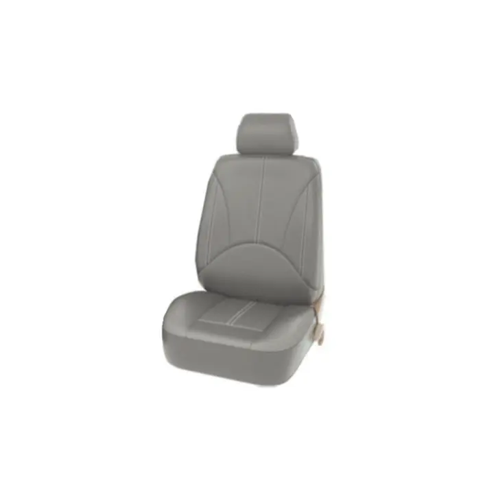 Funda Universal de cuero PU para asiento de coche, almohadilla de cojín de protección automática para camión pequeño, delantera/trasera/completa - 1