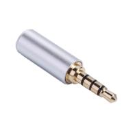 Conector de abrazadera de cable, cabezal de soldadura DIY AUX, 4 polos, conector Jack para auriculares, conector macho de 3,5mm, conector de Audio de 3,5mm, adaptador Jack 3,5 - details 5