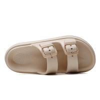 Pantuflas De Plataforma Gruesa Para Mujer Verano Playa Cómodas Antideslizantes Suela Suave Baño Hogar Zapatillas De Verano - details 18