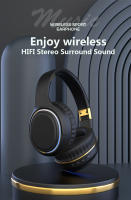 Auriculares inalámbricos con Bluetooth, audífonos plegables con Cable de Audio AUX de 3,5mm, opción de Cable para PC, juegos, música, luz de respiración RGB - details 0